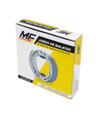 BALATA MF FRENO TAMBOR (535) FZ 16 2.0 CYGNUS ALPHA RAY Z CRYPTON T 110 ZAPATA
