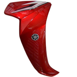 CUBIERTA DERECHA CRYPTON 110 COLOR ROJO TAPA