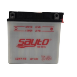 BATERIA SAYTO 12N7-4B C/ ACIDO PILA