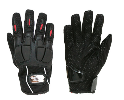 GUANTES IRON RACING PILOTO TALLA M COLOR NEGRO