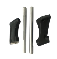 MANUBRIO COMPLETO P/ PULSAR 200NS CUERNOS VOLANTE