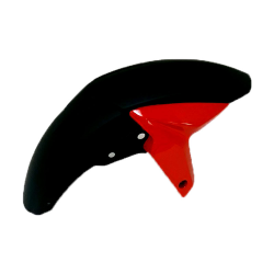 SALPICADERA DELANTERA PULSAR 200NS NEGRO/ROJO