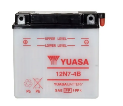BATERIA YUASA 12N7-4B ACIDO PILA