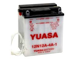 BATERIA YUASA 12N12-4A-1 ACIDO PILA