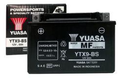 BATERIA YUASA YTX9-BS ACIDO PILA