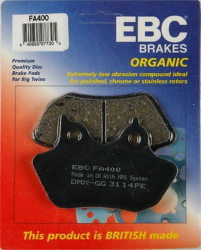 BALATA EBC FRENO DISCO FA400 ZAPATA