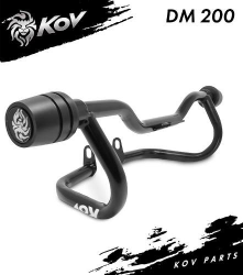 SLIDER KOV P/ DM 200 YBR 125C COLOR NEGRO TUMBA BURROS