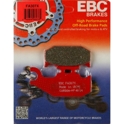 BALATA EBC FRENO DISCO FA307X Yamaha YFM400 (00-01) YFM450 (03-07) tras Bombardier Outlander 330 (04-05) ZAPATA