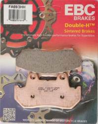 BALATA EBC FRENO DISCO FA69/3HH ZAPATA