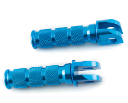 POSAPIE TRASERO DEPORTIVO COLOR AZUL ALUMINIO PISAPIE PISADERA