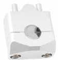 SOPORTE DE MANUBRIO ZX-751 PLATA BASE