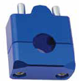 SOPORTE DE MANUBRIO ZX-751 AZUL BASE