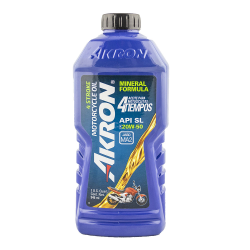 ACEITE AKRON 4 TIEMPOS 20W50 1L MINERAL