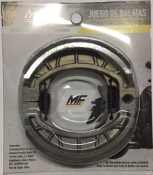 BALATA MF FRENO TAMBOR (506) FT 125 DS 125 YBR 125(DEL/TRAS) YB 125 BWS 100 (TRAS) ZAPATA