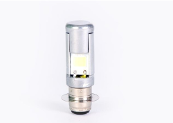 FOCO LED P/AT 110 LUZ BLANCA COLOR PLATA 95V18W