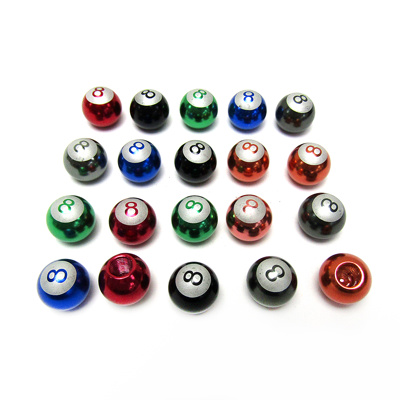 TAPON VALVULA RIN BOLA BILLAR (VARIOS COLORES VENTA POR PIEZA)