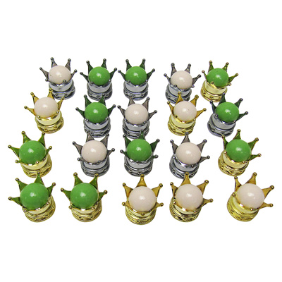 TAPON VALVULA RIN CORONA (VARIOS COLORES VENTA POR PIEZA)