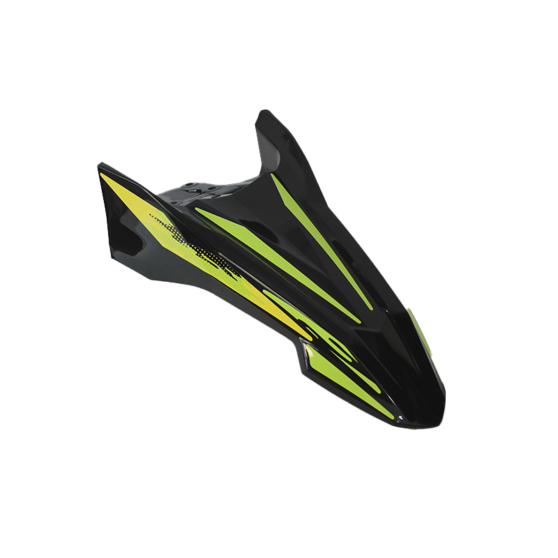 SALPICADERA DELANTERA DM 200 COLOR NEGRO/AMARILLO