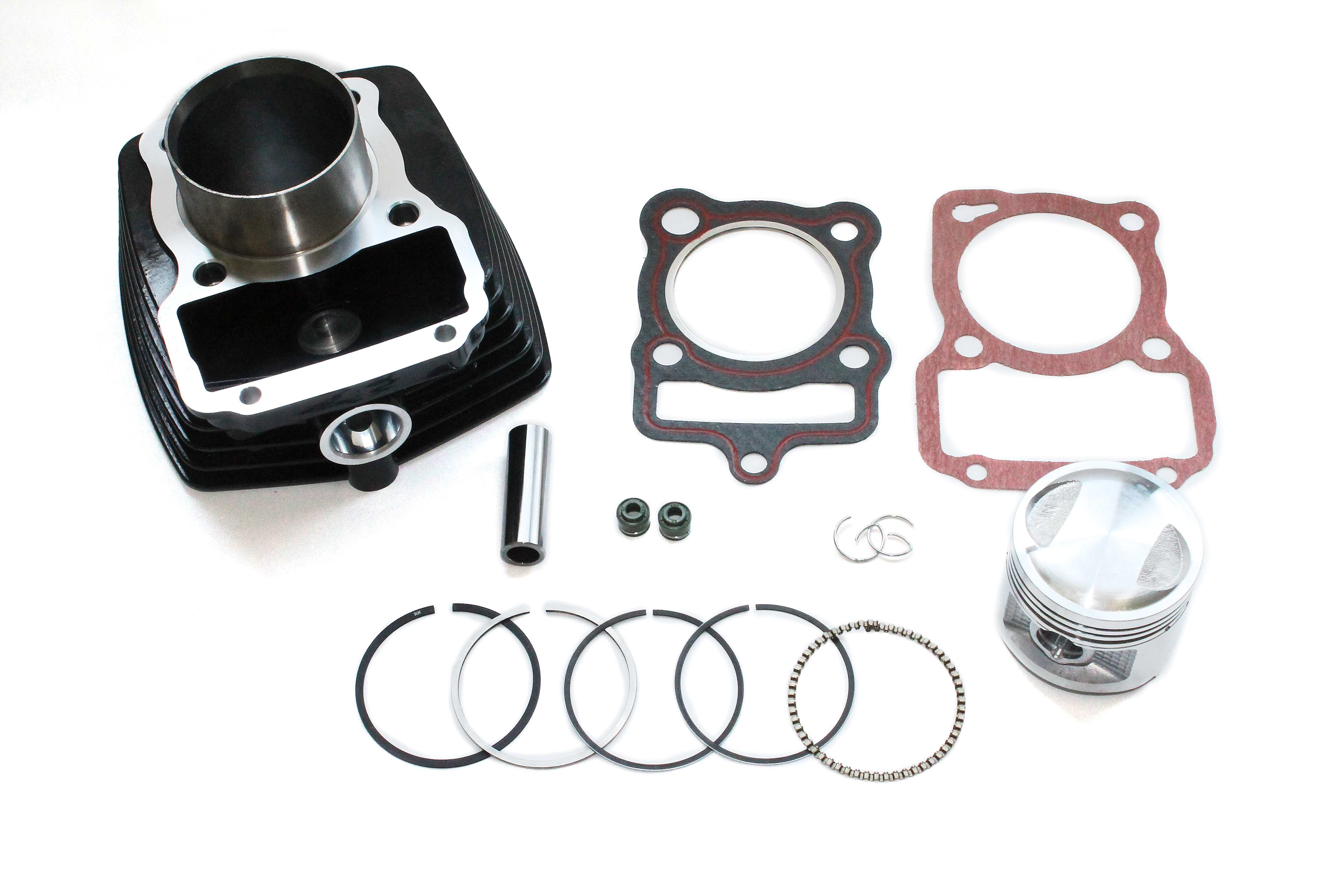 KIT CILINDRO COMPLETO P/ FT 125 CG 125 CGL 125 TOOL COLOR NEGRO CAMISA