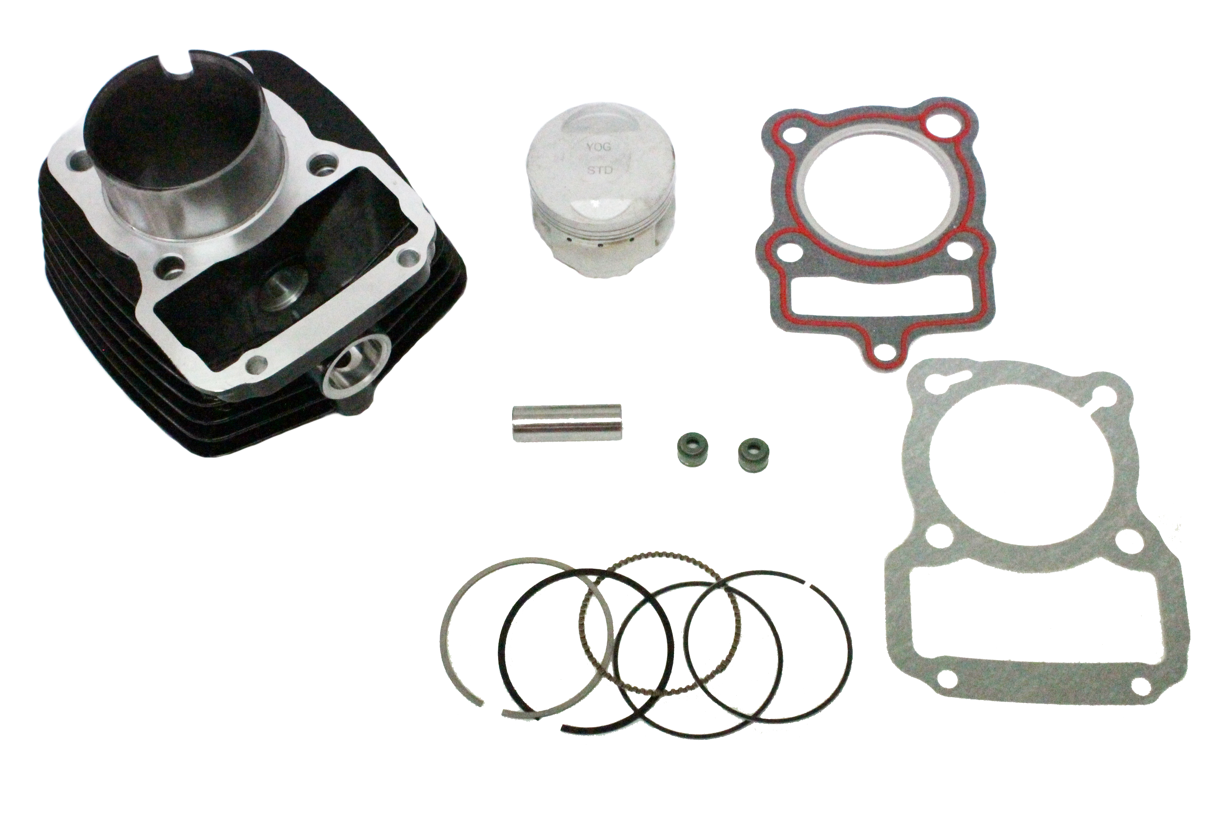 KIT CILINDRO COMPLETO P/ 125Z FT 125 CAMISA