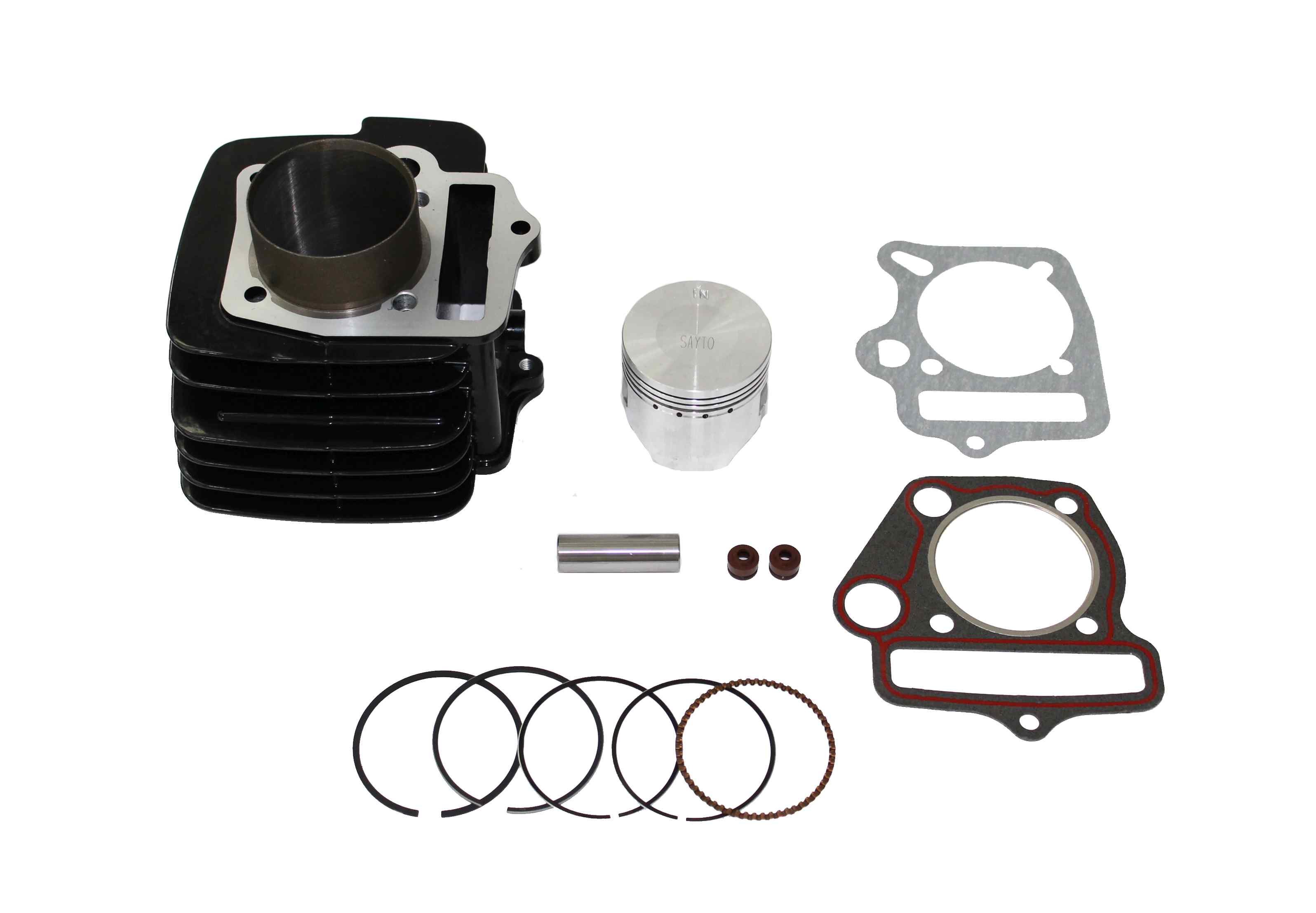 KIT CILINDRO COMPLETO P/ AT 110RT COLOR NEGRO CAMISA