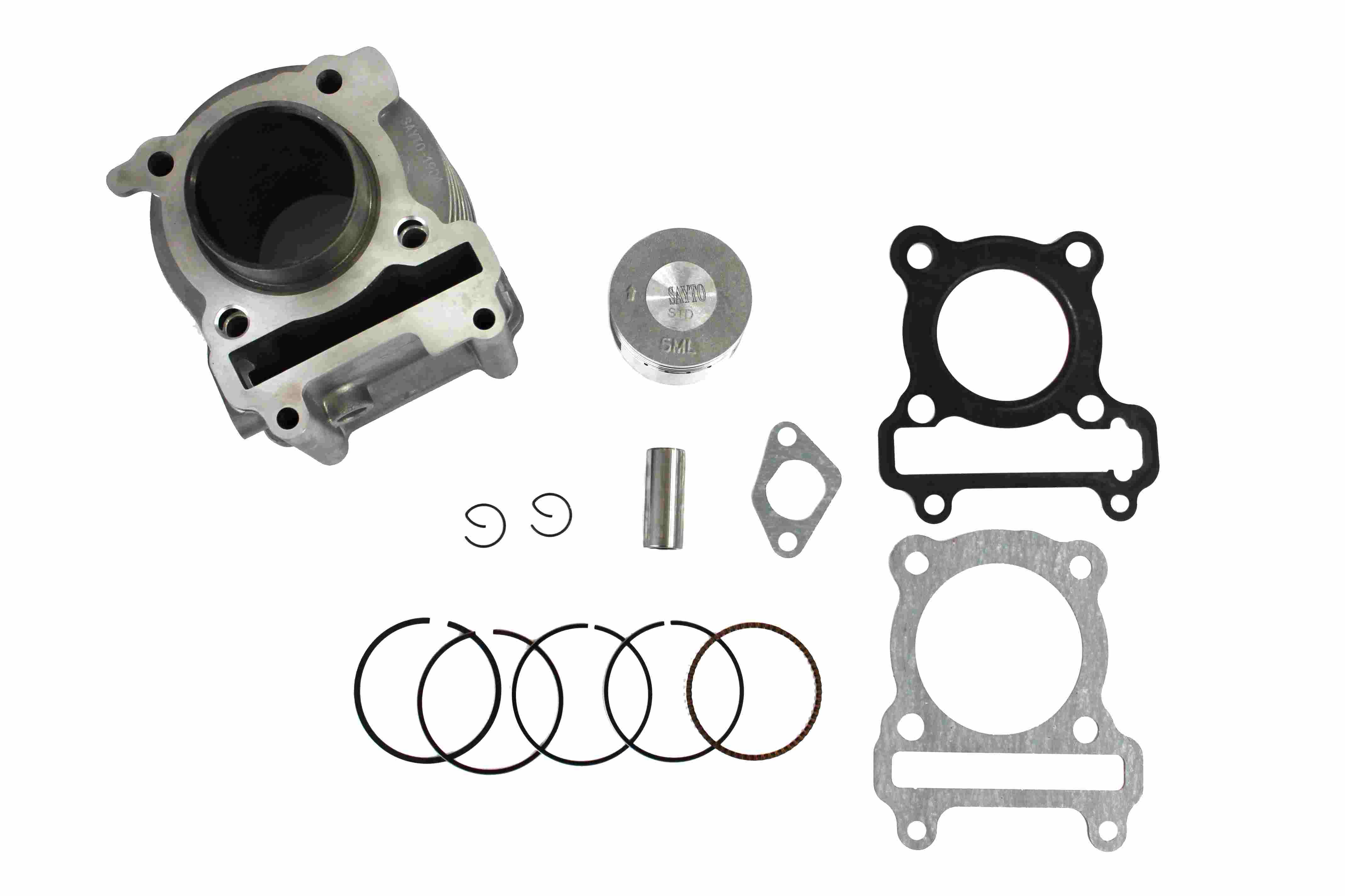 KIT CILINDRO COMPLETO P/ BWS 125 CAMISA