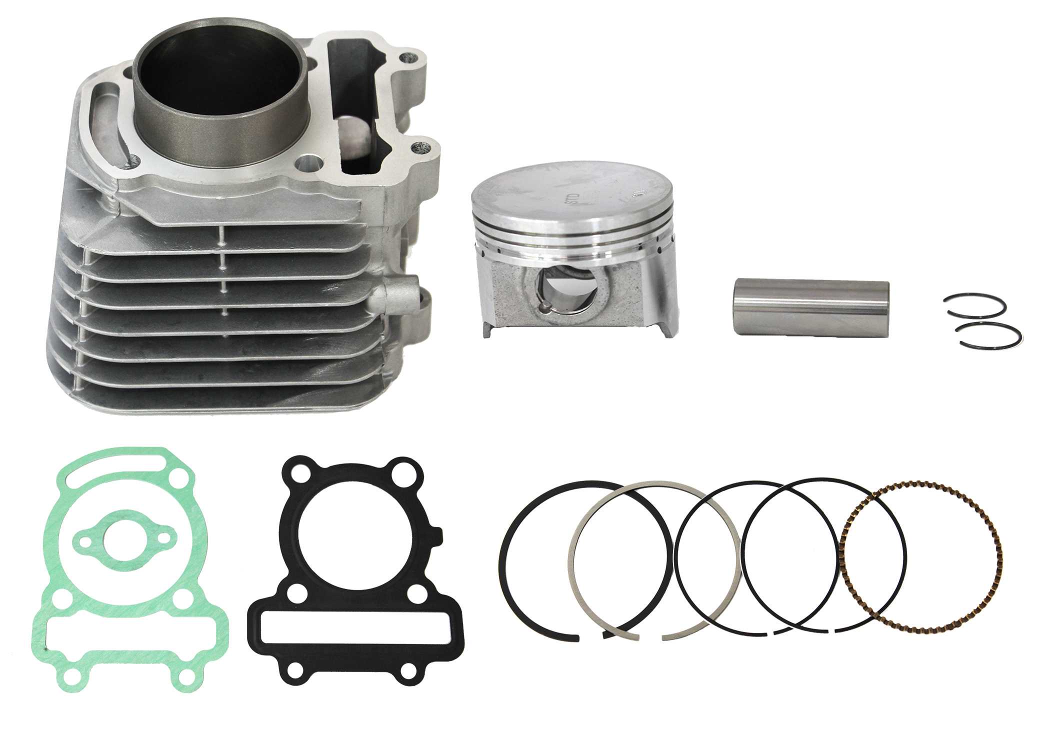 KIT CILINDRO COMPLETO P/ BAJAJ AUTORIKSHA 180 CAMISA