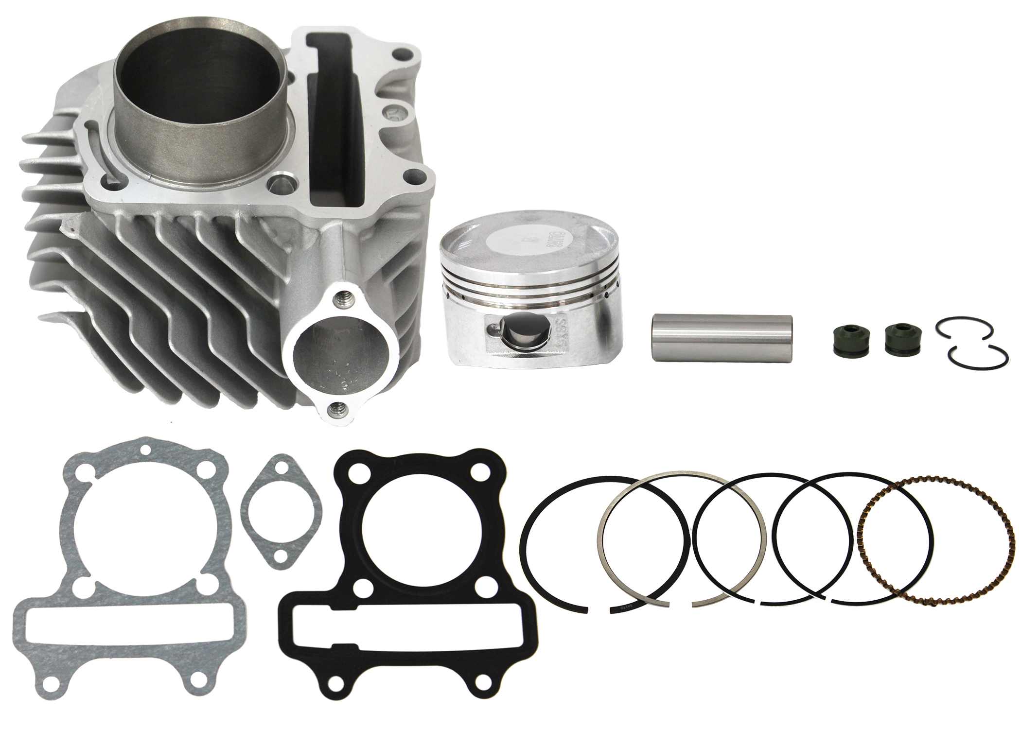 KIT CILINDRO COMPLETO P/ ELITE 125 CAMISA