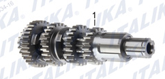 EJE PRIMARIO TRANSMISION 150SZ 150Z FT 150TS