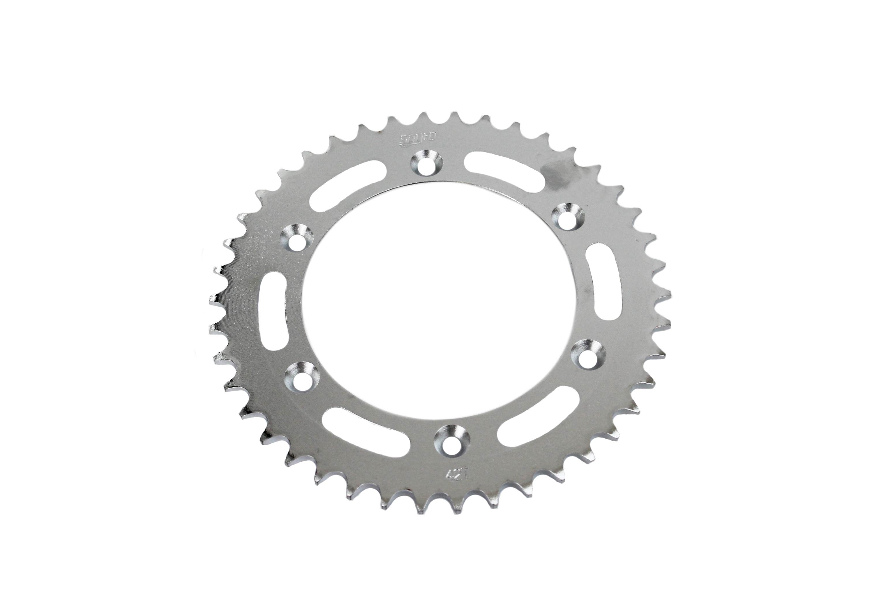 SPROCK TRASERO P/ DM 150 ROJA (42T) ESTRELLA