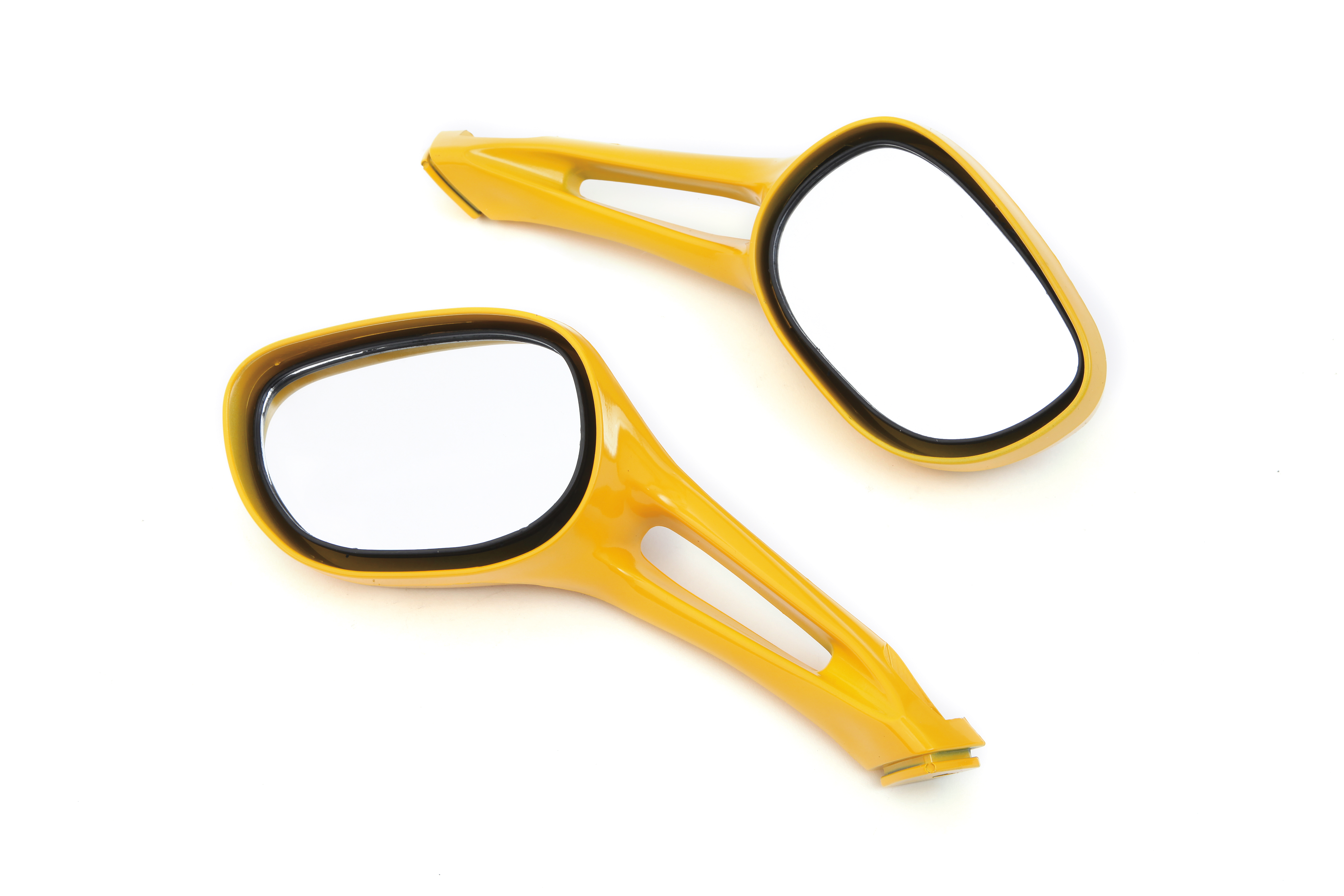 JGO ESPEJOS P/ DS 150 COLOR AMARILLO RETROVISOR
