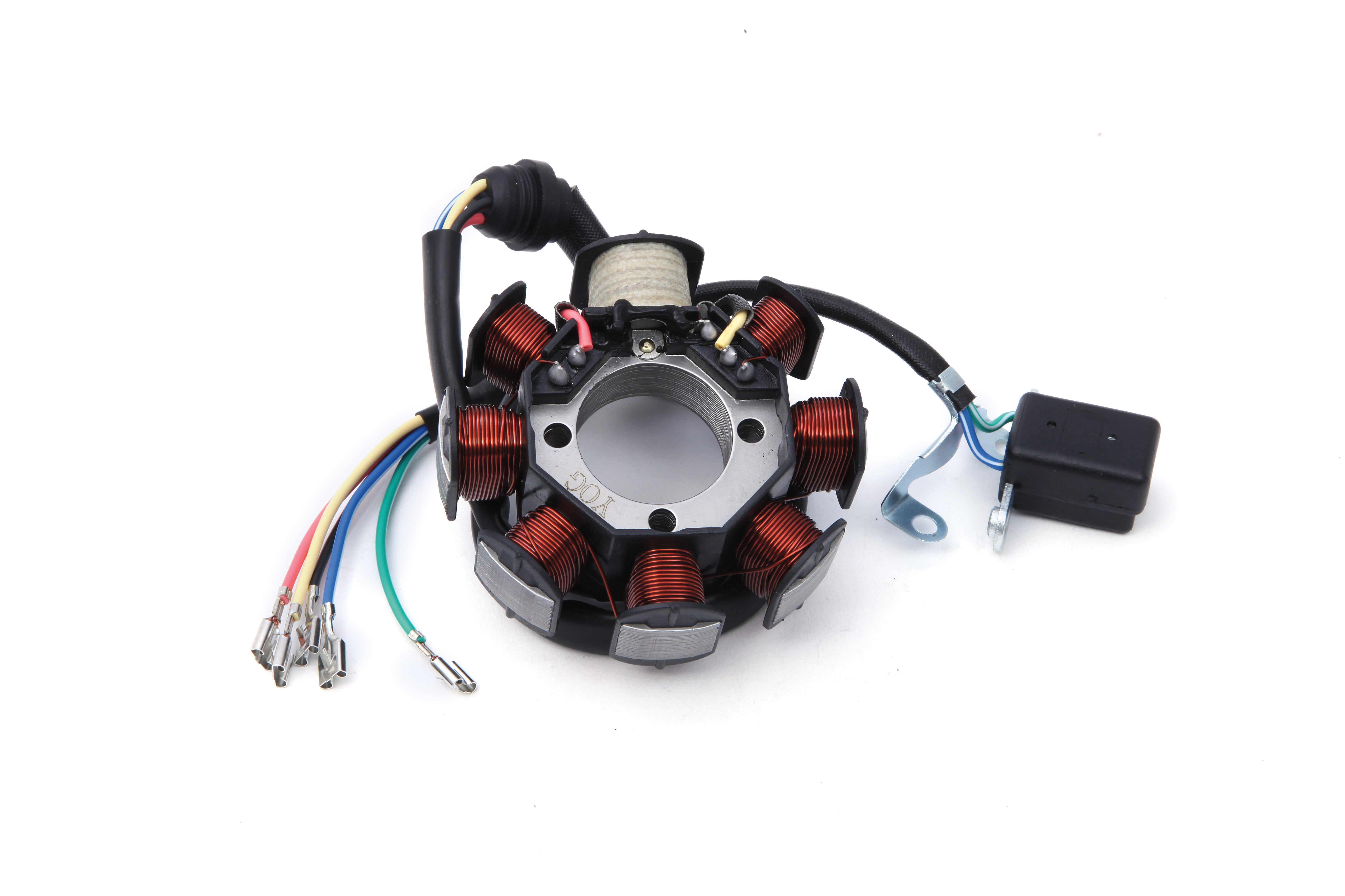 ESTATOR 8 BOBINAS P/ FT 125 FT 150 (08-09) DM 150 DM 125 RC 150 INDUCIDO