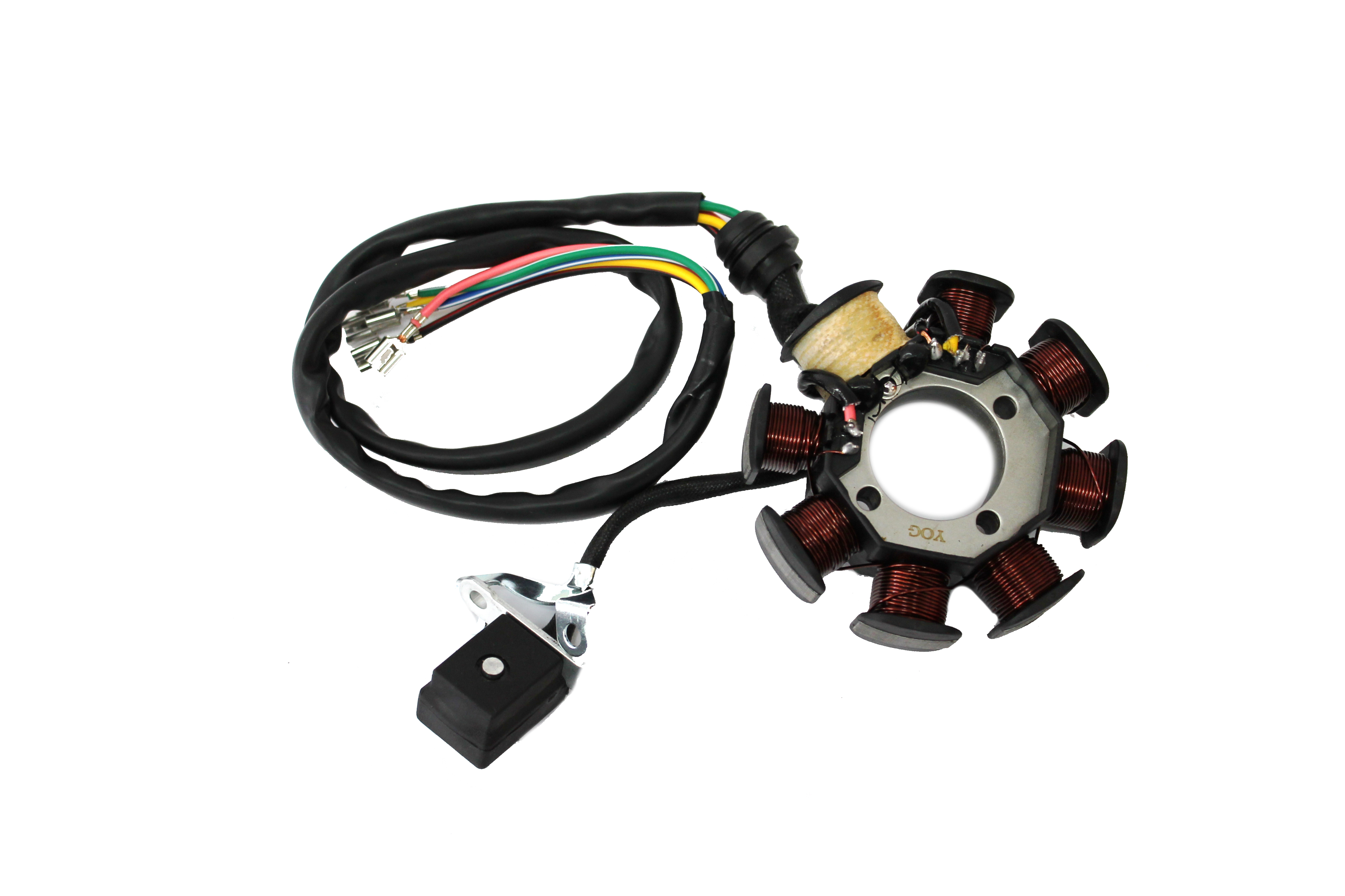 ESTATOR 8 BOBINAS P/ DM 150 FT 125TS FT 150GTS DT 150SPORT