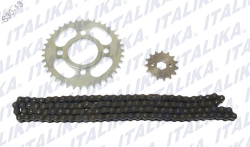 KIT DE SPROCKET P/ FT 150 DT 150SPORTFT 150GT FT 180TS (428H X 108L 39T X 15T) KIT ARRASTRE
