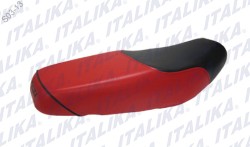 ASIENTO P/ AT 110 COLOR NEGRO ROJO