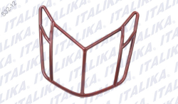 DEFENSA DE FAROS ROJA WS 150 PRODUCTO EN REMATE