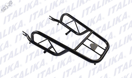 PARRILLA TRASERA P/ FT 125 COLOR NEGRO
