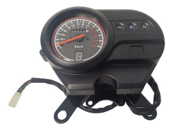 VELOCIMETRO COMPLETO P/ DT 150 BASIC FT 125 ROJA TABLERO TACOMETRO