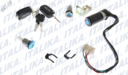 SWITCH DE ENCENDIDO P/ CS 125 (INCLUYE CERRADURAS) CHAPA