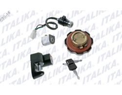 SWITCH ENCENDIDO FT 125 DT 125 (INCLUYE CERRADURAS) CHAPA