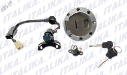 SWITCH ENCENDIDO P/ RT 200 SPITZER (INCLUYE CERRADURAS Y TAPON GASOLINA) CHAPA