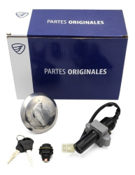 SWITCH DE ENCENDIDO P/ RC 150 (INCLUYE CERRADURAS) CHAPA