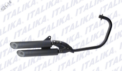 ESCAPE COMPLETO DOBLE P/ RC 150GT MOFLE BALITA