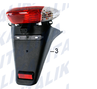 CALAVERA TRASERA DS 150 STOP