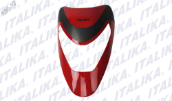CUBIERTA FRONTAL SUPERIOR CS 125 COLOR ROJO/NEGRO TAPA
