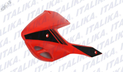 CUBIERTA IZQ TANQUE DM 150 COLOR ROJO TAPA