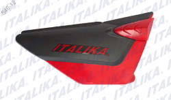 CUBIERTA IZQ ROJO/NEGRO FT 125 SPORT NUE TAPA