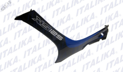 CUBIERTA IZQUIERDA NEGRO/AZUL XS 125 PRODUCTO EN REMATE TAPA