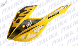 CUBIERTA IZQUIERDA DE TANQUE DM 150 COLOR AMARILLO TAPA