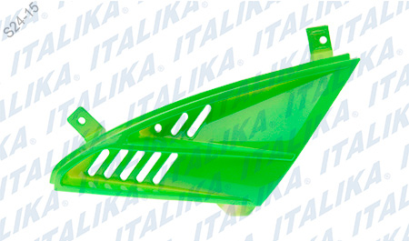 PLACA VENTILACION IZQUIERDA DS 150 COLOR VERDE